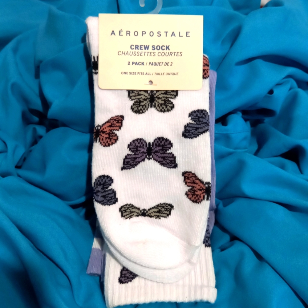 Aeropostale crew socks (2pack)